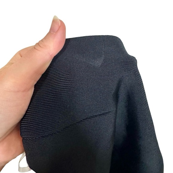 House of CB Aina Black Cut Out Bandage Midi Dress - Picture 11 of 16